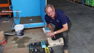 How to waterproof the shower area in Australian Standard - Part 8