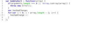 Bubble Sort in Javascript: Live Coding of Sorting Algorithm by Selby