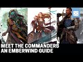 A Guide to Emberwind's Commander Classes