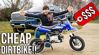 CHEAPEST DIRT BIKE EVER?! **UNDER $1,000 Brand NEW**