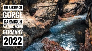 Partnach Gorge on a Walking Tour - Garmisch, , Germany 2022 - 4K UHD!