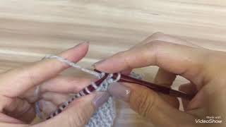 袖口的彈性收針法（stretchy bind off)