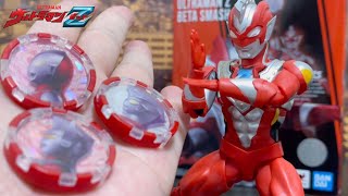 【S.H.Figuarts】ウルトラマンゼット ベータスマッシュ　な、なんだ！この可動域は！やるじゃないか(´ﾟдﾟ｀)【プレミアムバンダイ限定】真っ赤に燃える、勇気の力！