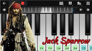 Pirates Of The Caribbean Theme | Jack Sparrow BGM | Easy Piano Tutorial | Perfect Piano