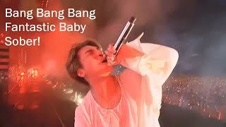 Bang Bang Bang + Fantastic Baby + Sober 맨정신 [eng sub + 한국어 자막]  BIGBANG live 2016 0.TO.10 in Seoul