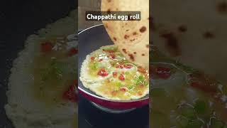 CHAPPATHI EGG ROLL | KIDS EASY SNACK #shorts #kids #snacks