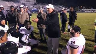 Watch Muskegon celebrate, see Shane Fairfield’s speech after big win at Mona Shores