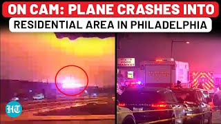 After Washington DC Air Tragedy, Plane Crashes Into Residential Area In Philadelphia, Sparks Fires