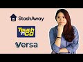 Where I keep my money during MCO (Touch N Go plus, Versa, Stashaway simple review)