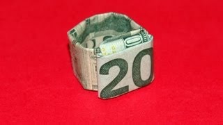 Origami Dollar Ring Tutorial - How To Make An Origami Dollar Ring