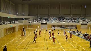 2016　市町村対抗バレー県大会2016.10①　役場バレー　蔵王町　９人制バレー　20161008102002