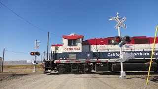 CFNR 502 Corning Job Local South - Fairview Rd. Railroad Crossing (Cortena, CA)