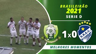 PARAGOMINAS 1 X 0 SAO RAIMUNDO (RR) | BRASILEIRAO SERIE D | 12/09/21