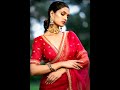 Sonnet 18 Jester Red Crystal Beads Sequins & Zari Hand Embroidered Saree