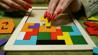 TETRIS 🎲 ASMR puzzle game 🧩 Whisper