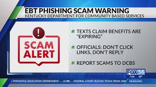 Scammers target SNAP recipients in Kentucky