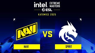 NAVI проти Spirit | Карта 3 | IEM Katowice 2025