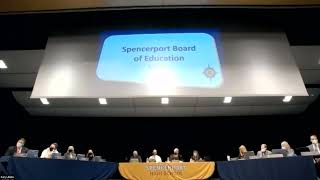 Spencerport Board of Education meeting, Feb 1, 2022