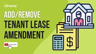 Add/Remove Tenant Lease Amendment - EXPLAINED