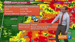 ALERT DAY: Severe weather moving through NW Ohio, SE Michigan Wednesday | WTOL Weather at 3:45 p.m.