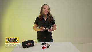 AutoMeter's E-Power 800 Jump Starter Emergency Battery Pack