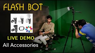 How to use Digitek Flash Bot with Flash Light