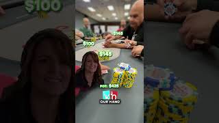 bluff goes wrong until the river reveals #cards #poker #gambling