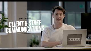 Client and staff communications with BASEAPP