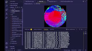 Double Pendulum Simulation using Java