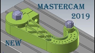 New in MasterCam 2019- Model chamfer