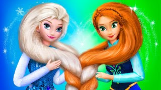 Elsa and Anna Hacks / 20 Frozen DIYs