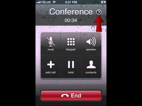 Conference Call On iPhone (3-way Call) Conference Call On iPhone (3-way Call)