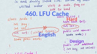 LeetCode 460. LFU Cache Explanation and Solution