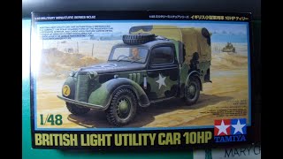 【模型製作】TAMIYA 1/48 BRITISH LIGHT UTILITY CAR 10HP (2010)