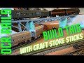 21 How You Can Build a Trestle Bridge Using Craft Sticks