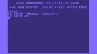 C64 Hello, World!