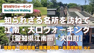 #95 (布袋駅発→江南駅着)知られざる名所を訪ねて　江南・大口ウォーキング【名鉄のハイキング電車沿線コース：2022春コース7】(22/04/30：愛知県江南市・大口町・一般向・約10.5km)