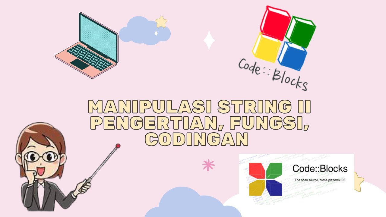 MANIPULASI STRING II | Pengertian, Fungsi, Contoh Coding (Strrev ...