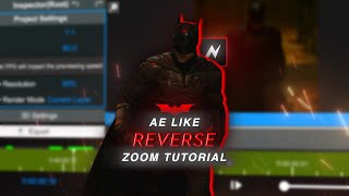AE Style Reverse + Zoom Tutorial | Node Video Editor (Mobile Edit📱)