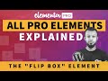 Flip Box Widget Tutorial | Elementor Pro Tutorial