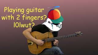 Django Reinhardt - The Secret Two Fingers Guitar Technique (Gypsy Jazz)