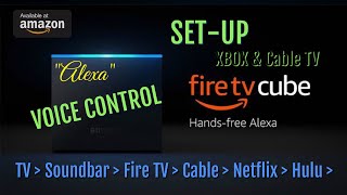 FIRE TV CUBE | SETUP & DEMO | How to Connect XBOX & Cable with Alexa on the Fire Tv Cube