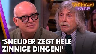 Johan en René zijn het eens: 'Sneijder zegt hele zinnige dingen!' | VANDAAG INSIDE
