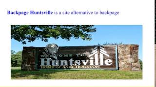 Backpage Huntsville best ad posting site!
