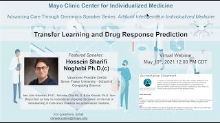 AI in Individualized Medicine and Genomics: Transfer Learning and Drug Response Prediction