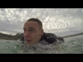 surfing in jervis bay caves beach