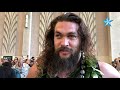 aquaman star jason momoa performs haka at hawaii premiere