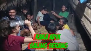 GARA GARA GAME BOTOL. KAKA ADIK SALING SERANG