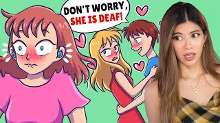 I secretly used a hearing aid... GONE WRONG (100% true story animation reaction)