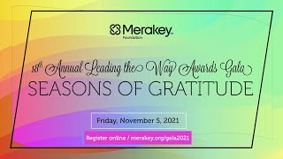 Merakey Leading the Way Awards Gala 2021 | Promo